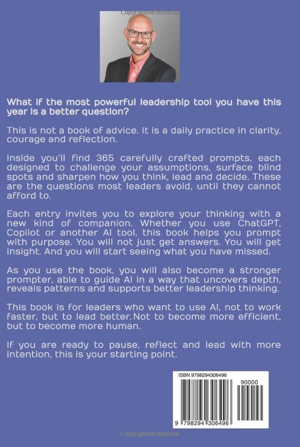 The AI Companion for Leaders back cover