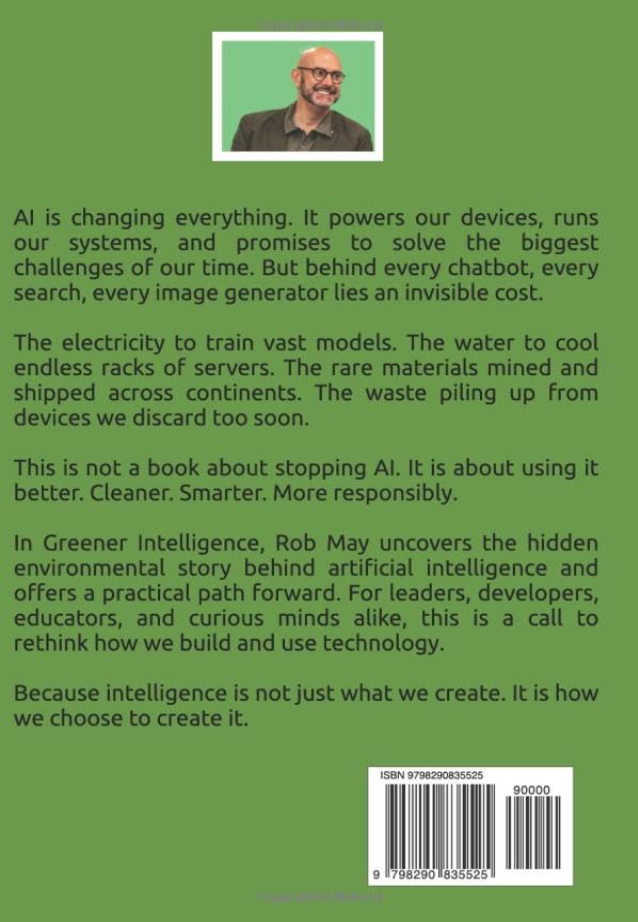 Greener Intelligence back cover