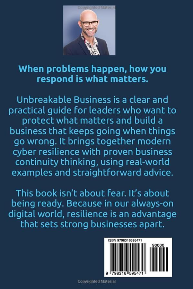 Unbreakable Business back cover