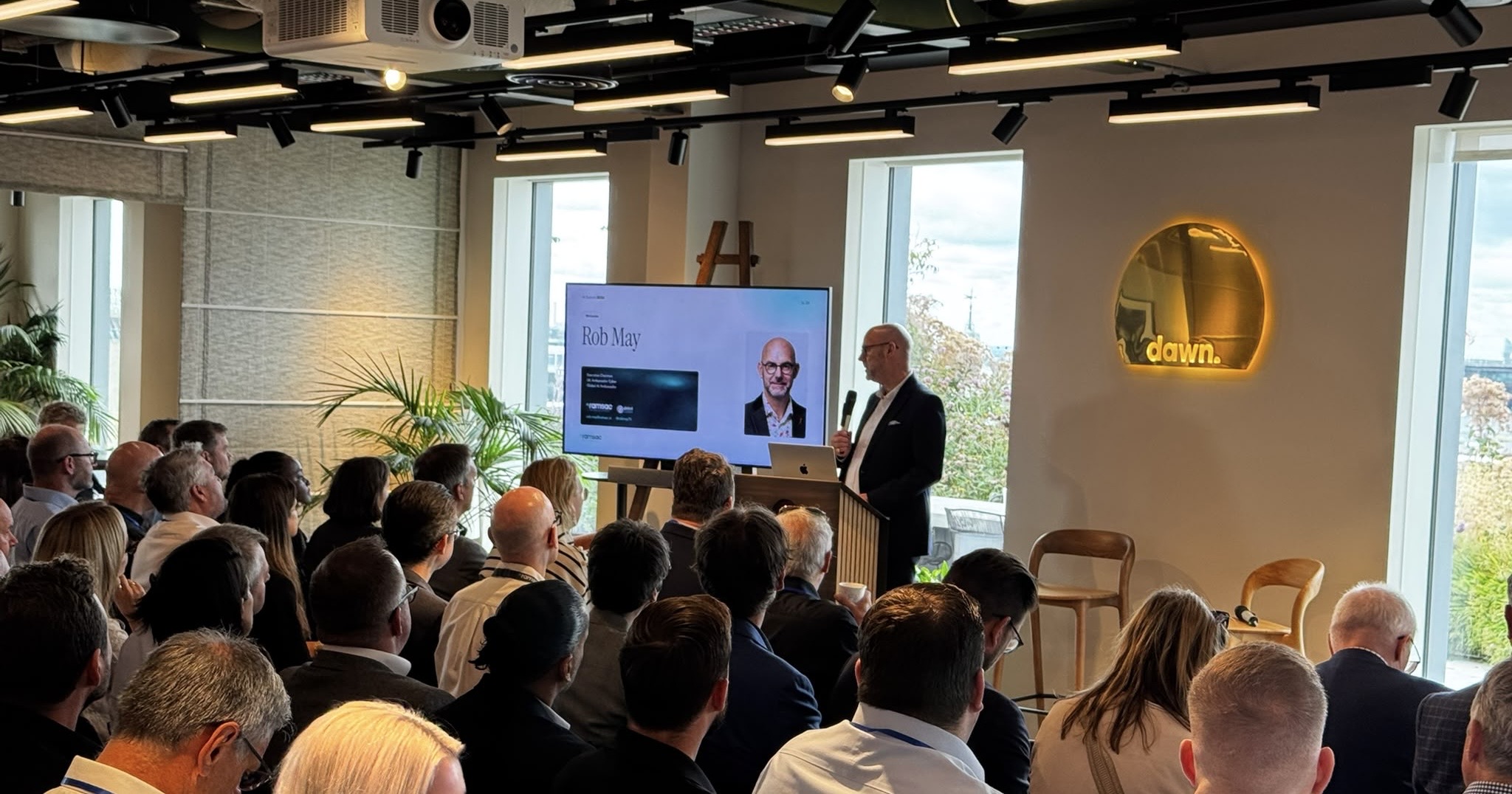 A full house for the inaugural ramsac AI summit