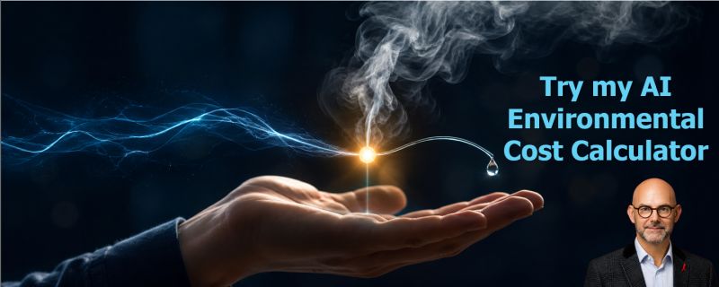Calculate your carbon footprint cost of using AI